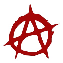 Naprasowanka Aplikacja Anarchia 9x9 zamszowa na t-shirt torbę