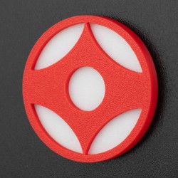 Magnes Kanku Kyokushin na lodówkę 50 mm Karate 3D