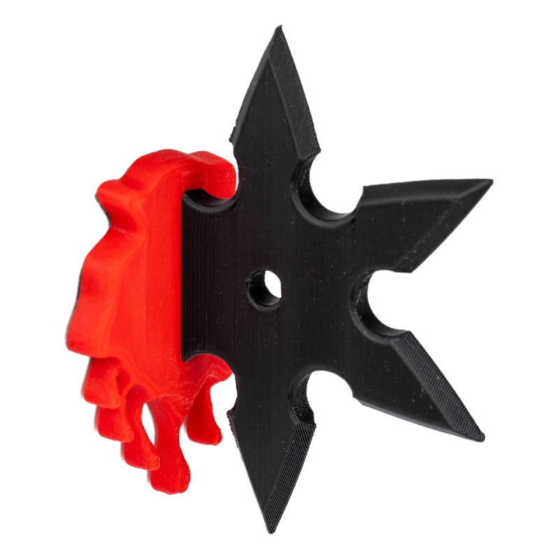 Magnes Gwiazdka Shuriken Ninja na lodówkę 3D