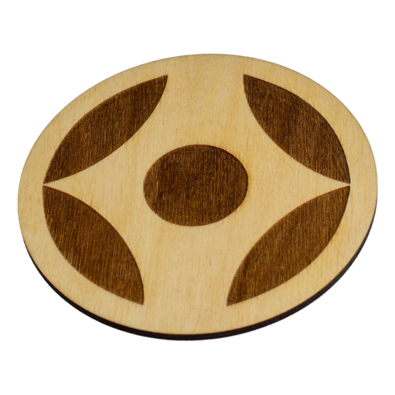 Podkładka podstawka pod kubek karate Kanku Kyokushin