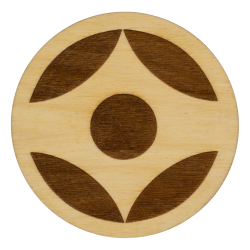 Podkładka podstawka pod kubek karate Kanku Kyokushin