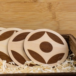 Podkładka podstawka pod kubek karate Kanku Kyokushin