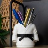 Organizer Przybornik na biurko długopisy kredki pojemnik Kimono KARATE