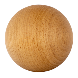 Kula Piłka do jogi masażu stóp ciała Roller Masażer drewno olejowane 5 cm BUK PREMIUM