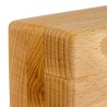 Kostka Blok do Jogi Pilatesu drewno olejowane 22,5x12x6 cm BUK PREMIUM