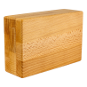 Kostka Blok do Jogi Pilatesu drewno olejowane 23x15x7,5 cm XL BUK PREMIUM