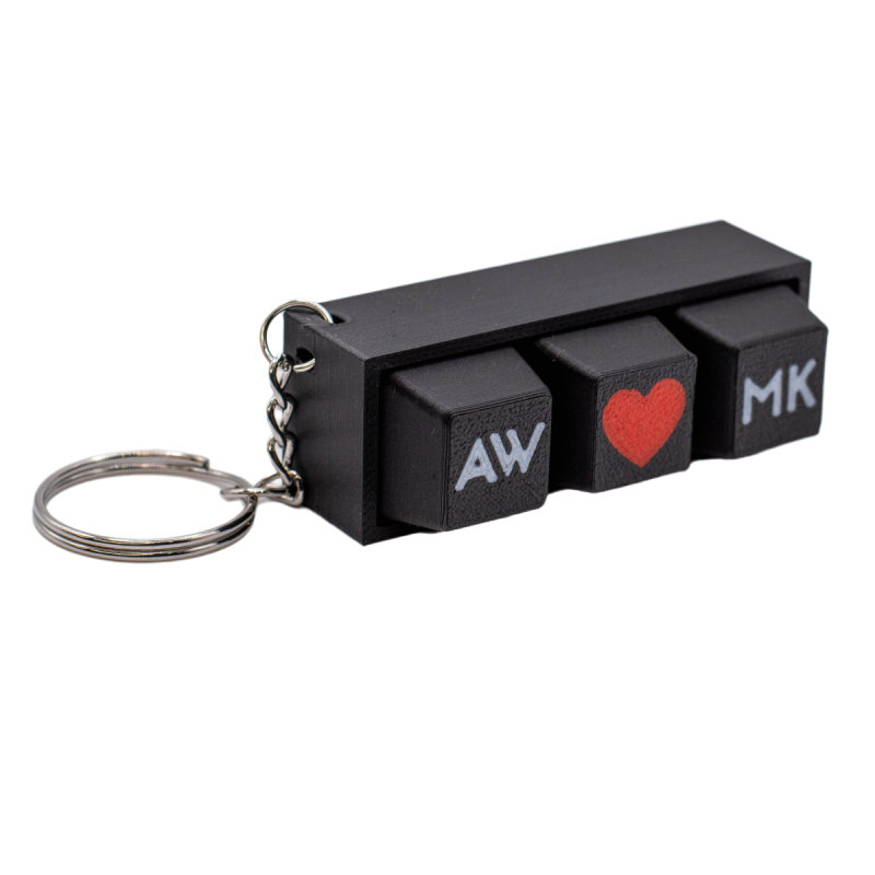 Prezent  dla Informatyka Gracza Klawiatura personalizowany brelok do kluczy