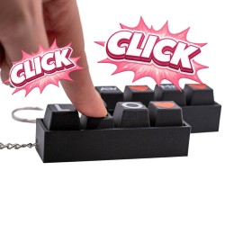 Prezent na Walentynki dla Informatyka Klawiatura personalizowany brelok do kluczy