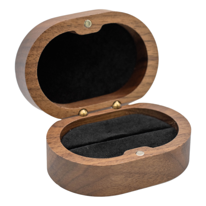 Pudełko Pudełeczko Opakowanie na biżuterię eleganckie Drewniane