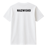 Naprasowanka Aplikacja Termo IMIĘ / NAZWISKO na koszulkę t-shirt 29 cm różne kolory