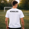 Naprasowanka Aplikacja Termo IMIĘ / NAZWISKO na koszulkę t-shirt 29 cm różne kolory
