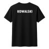 Naprasowanka Aplikacja Termo IMIĘ / NAZWISKO na koszulkę t-shirt 29 cm różne kolory