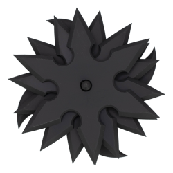 Podkładka podstawka pod kubek Shuriken Gwiazdka Zestaw 4 szt ze stojakiem