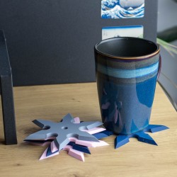 Podkładka podstawka pod kubek Gwiazdka Shuriken 1 szt