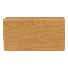 Kostka Blok do Jogi Pilatesu drewno olejowane 22,5x12x6 cm BUK PREMIUM
