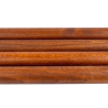Kij treningowy JO 100-140 cm 27 mm bukowy kolor Orzech Aikido Jodo olejowany