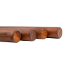 Kij treningowy JO 100-140 cm 27 mm bukowy kolor Orzech Aikido Jodo olejowany