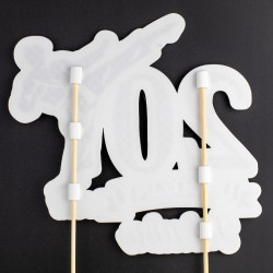 Personalizowany Topper Karate Dekoracyjny Urodzinowy 3D