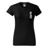 T-shirt Koszulka Kanji Logo Kyokushin Karate damska czarna bawełna XS-2XL