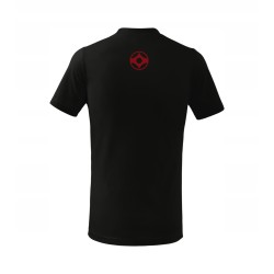 T-shirt Koszulka Kanji Logo Kyokushin Karate dziecięca czarna bawełna 110-158 cm (4-12 Lat)