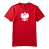 Naprasowanka Aplikacja Termo POLSKA ORZEŁ GODŁO na koszulkę t-shirt Zamszowa