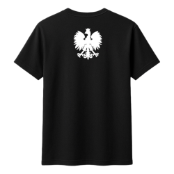 Naprasowanka Aplikacja Termo POLSKA ORZEŁ GODŁO na koszulkę t-shirt Zamszowa