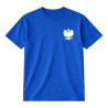 Naprasowanka Aplikacja Termo POLSKA ORZEŁ GODŁO na koszulkę, na pierś - na t-shirt Zamszowa - 2 szt