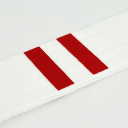 Belka Pagon Na Pas Do Kimona Czerwona Karate DŁUGA 9,5 cm