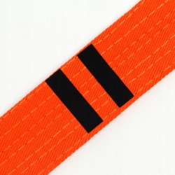 Belka Pagon Na Pas Do Kimona Czarny Czarna Karate DŁUGA 9,5 cm