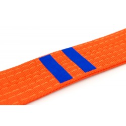 Belka Pagon Na Pas Do Kimona Niebieska Karate DŁUGA 9,5 cm