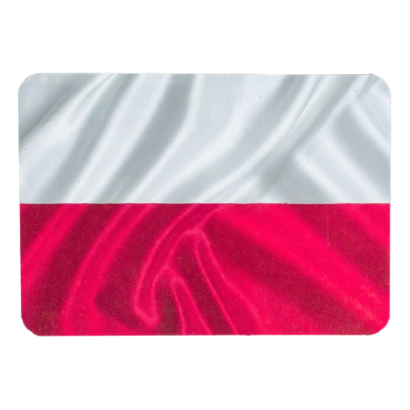 Magnes Flaga Polski 7x5 na lodówkę
