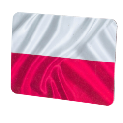 Magnes Flaga Polski 7x5 na lodówkę