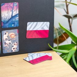 Magnes Flaga Polski 7x5 na lodówkę