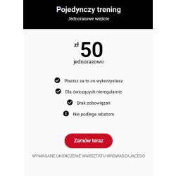 Karnet na pojedynczy treningi