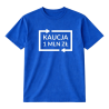 Naprasowanka Aplikacja Termo KAUCJA SYSTEM KAUCYJNY  na koszulkę t-shirt 24 cm