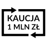 Naklejka KAUCJA SYSTEM KAUCYJNY 24 cm na samochód