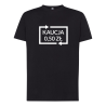 T-shirt Koszulka z grafiką KAUCJA SYSTEM KAUCYJNY 0,50 męska czarna bawełna S-XXL