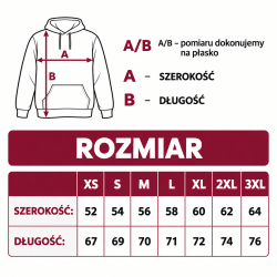 Bluza z kapturem na zamek Samuraj Zimowy Obóz Stara Wieś 2026